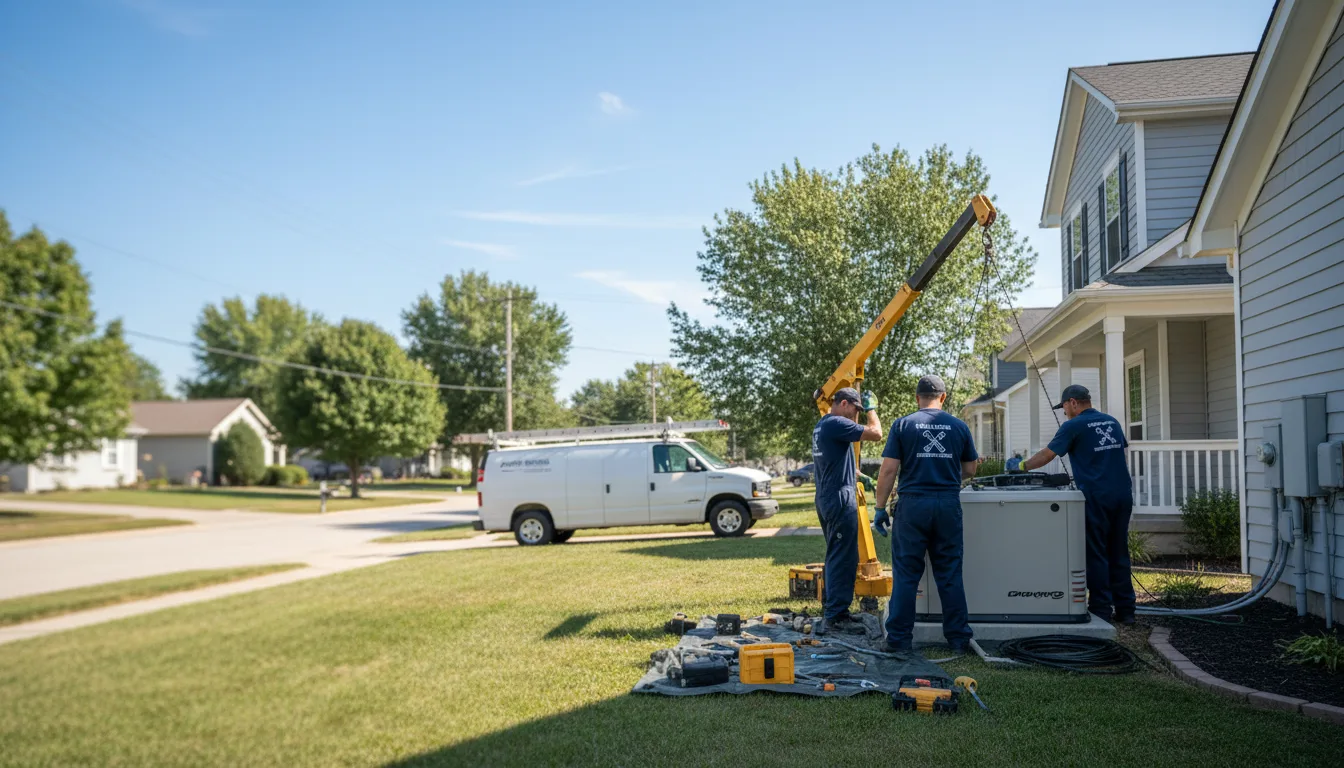 Generator Installation in Harcourt, IA near me